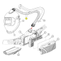 Preview: Luftschlauch für Optrel e3000 / e3000X Gebläseatemschutzgerät