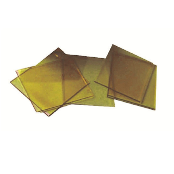 Vorsatzgläser 90 x 110 mm gelb beschichtet VPE 100 Stk